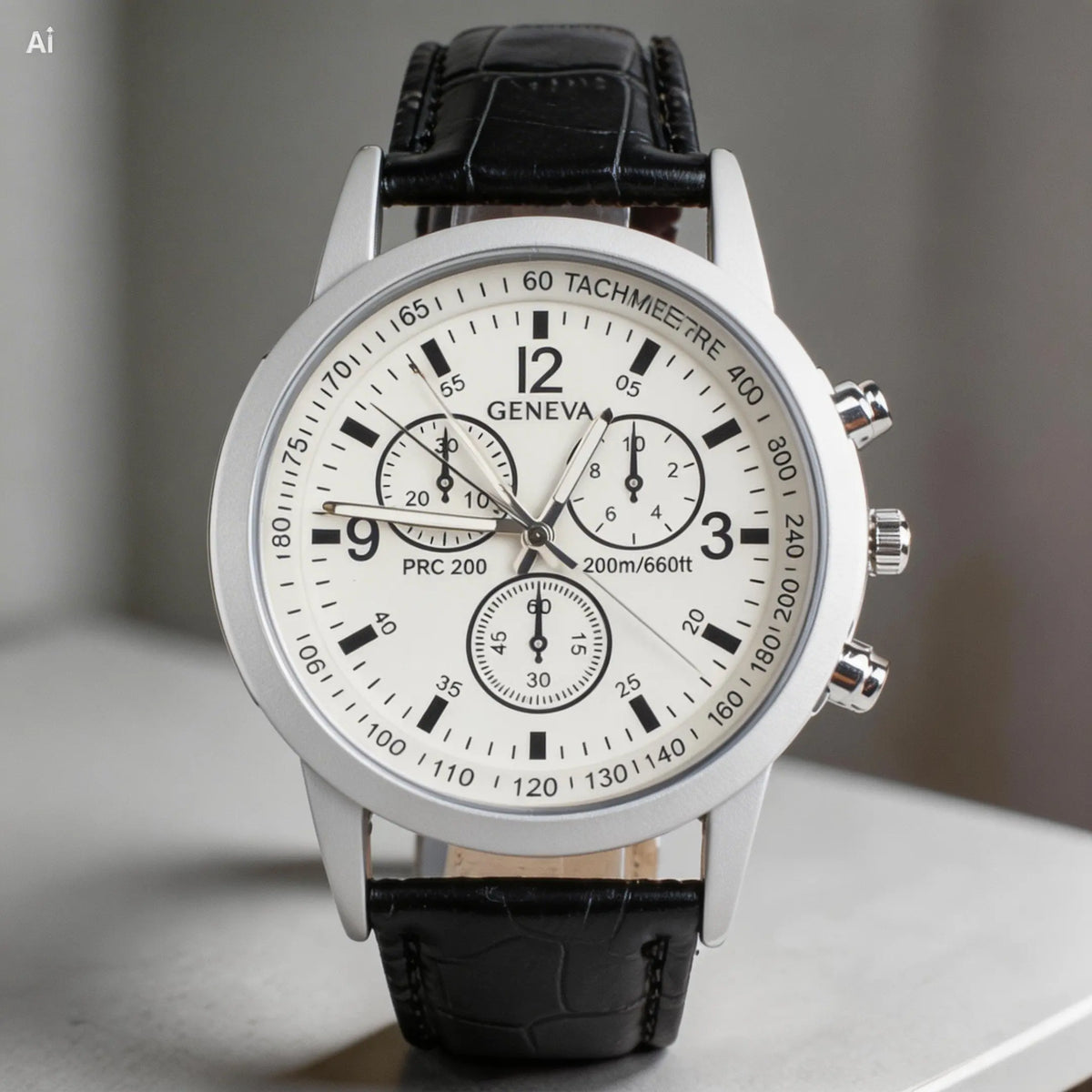 Men's quartz wristwatch - timeless elegance meets precision Esdeepee