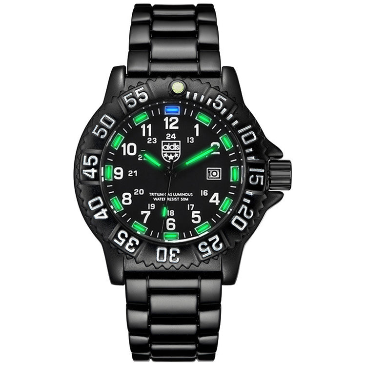 Men Military Watches Green Luminous