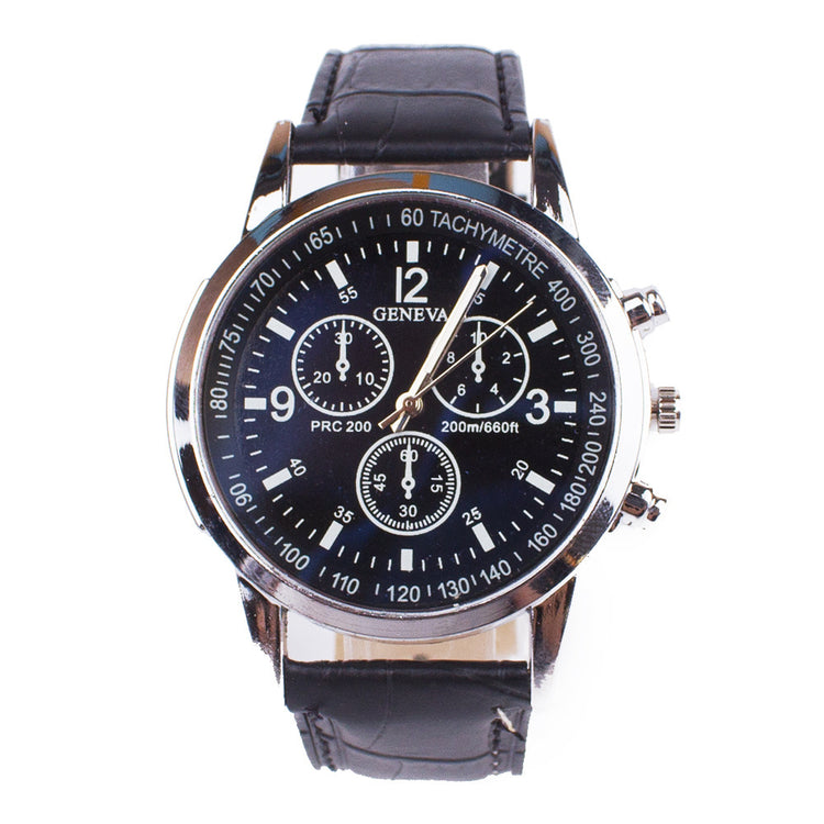 Blue Light Glass Wrist Watch Men New Watches 6style