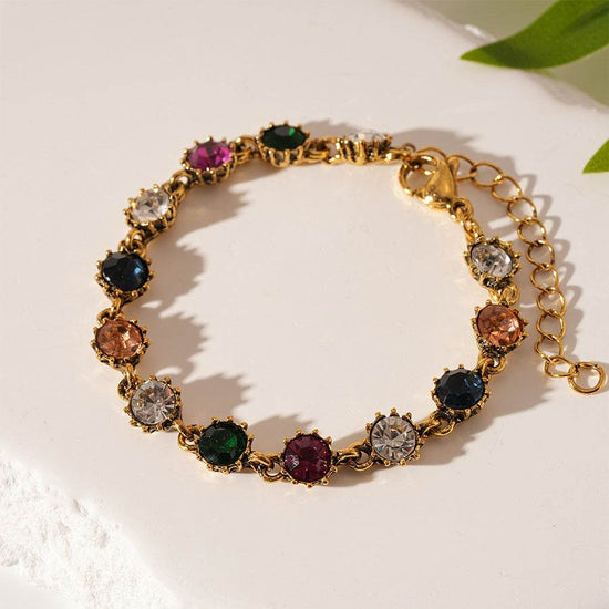 French Retro Colorful Elegant Jewelry For Women - Esdeepee