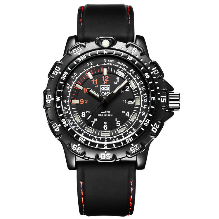 Men Military Watches Red