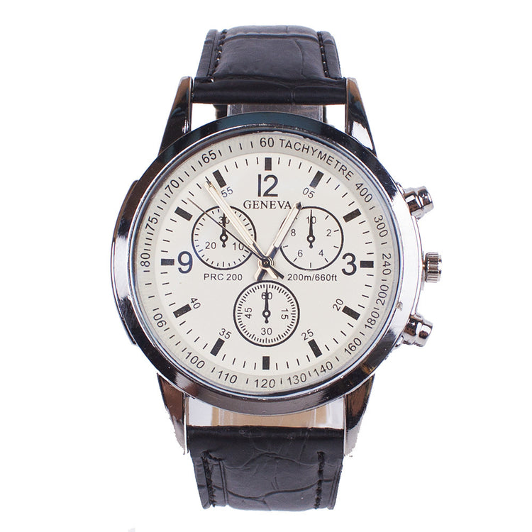Blue Light Glass Wrist Watch Men New Watches 7style