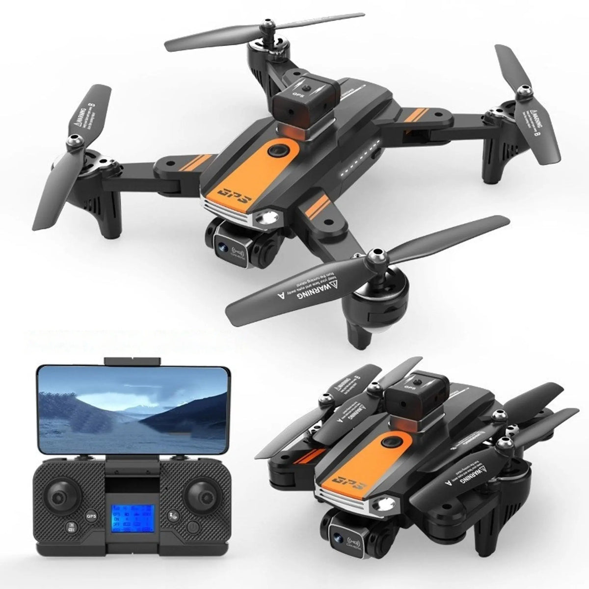 Aerial photography drone with remote controller