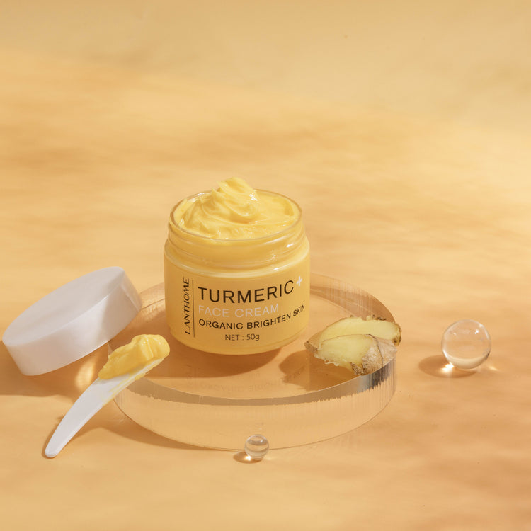 Turmeric Essential Oil Skincare Set Moisturizes And Repairs Skin Brightens And Hydrates To Relieve Dull Skin Turmeric Cream
