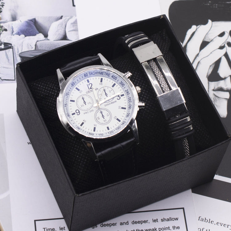 Blue Light Glass Wrist Watch Men New Watches 3style