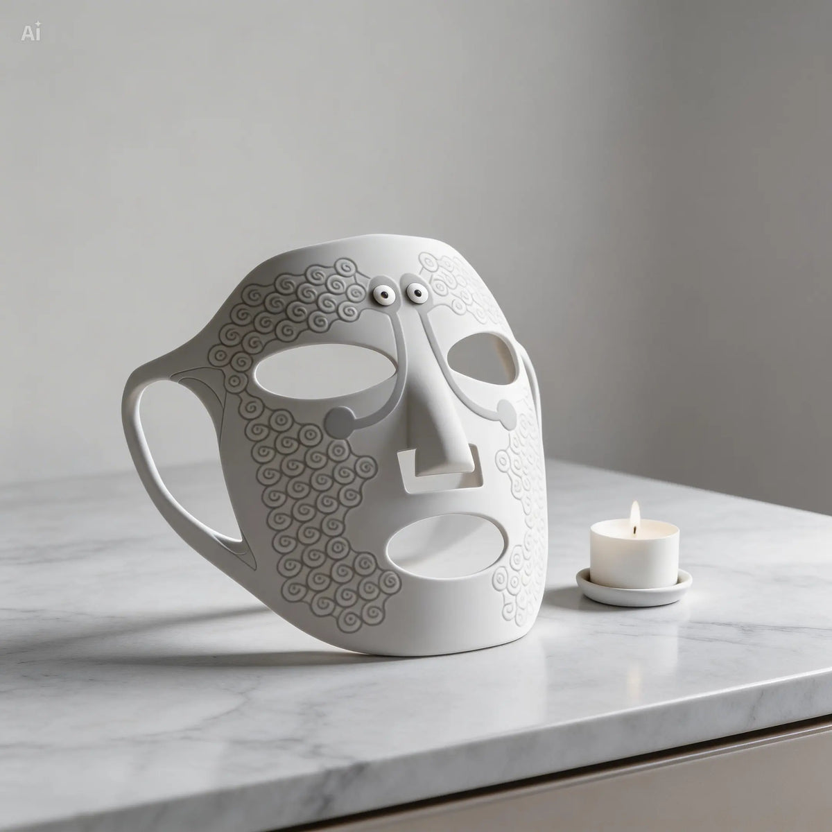 Electric facial massage mask for radiant skin Esdeepee