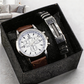 Men’s Modern Light Glass Wristwatch