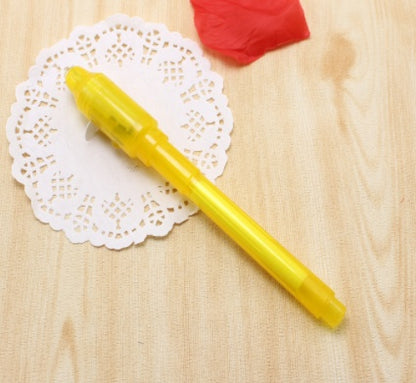 UV Light Invisible Ink Pen