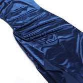 YL24531 Satin Sexy Slit Camisole Gown Dress Women