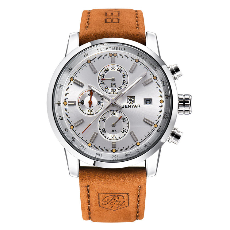 Fashion Casual Watch Mens Watches Men Luxury Brand Quartz Watch Business Leather Men&