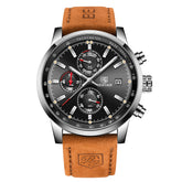 Fashion Casual Watch Mens Watches Men Luxury Brand Quartz Watch Business Leather Men&