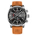 Fashion Casual Watch Mens Watches Men Luxury Brand Quartz Watch Business Leather Men&
