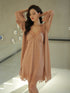 Sexy Pajamas Women New Spring And Summer Sling Lace Nightdress Two-Piece Ice Silk Net Red Night Gown Home Service Pink