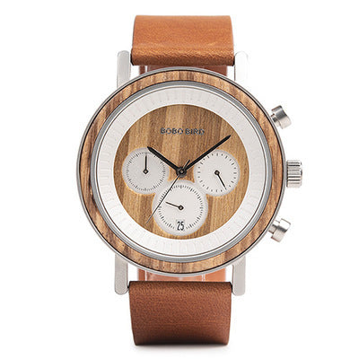 Chronograph Men Watches 3Brown