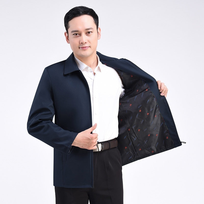 Lapel Business Middle-aged And Elderly Men&
