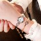 Simple Rhinestone Jewelry For Women Casual Watch - Esdeepee