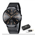 New Men Watches All black