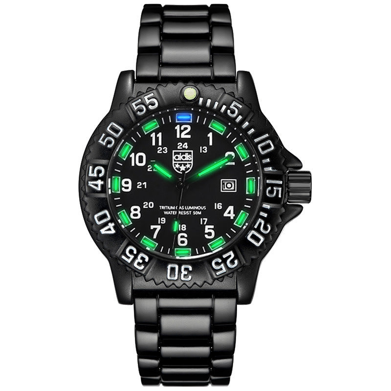 Men Military Watches Green Luminous