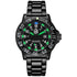 Men Military Watches Green Luminous