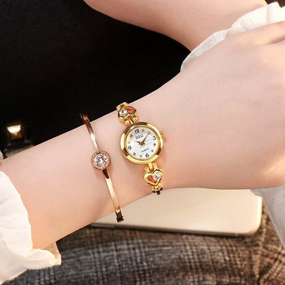 Simple Rhinestone Jewelry For Women Casual Watch - Esdeepee