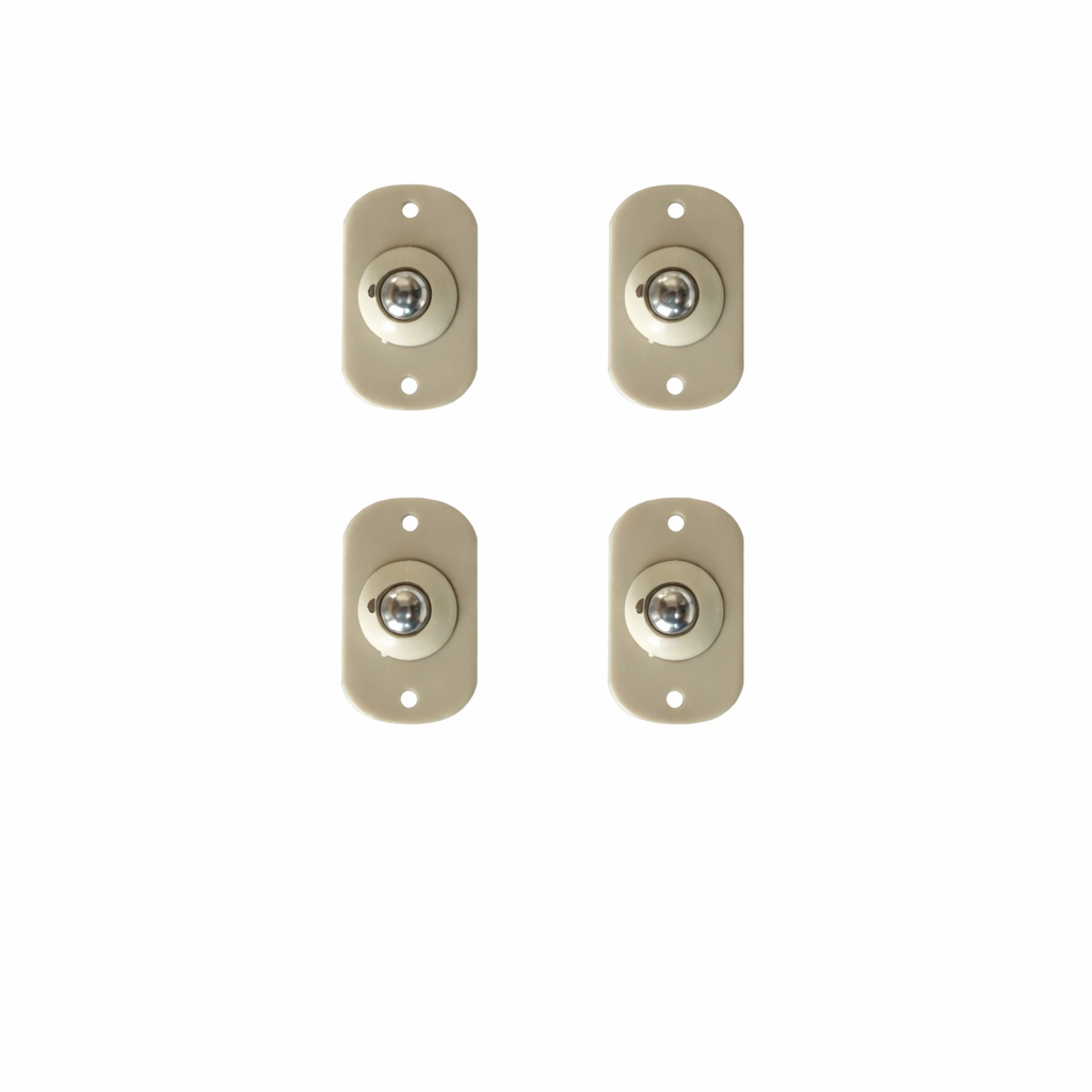 2 Pairs Of DIY Stealth 360° Sticky Caster Roller