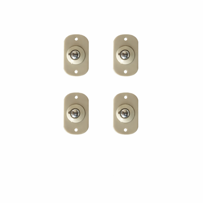 2 Pairs Of DIY Stealth 360° Sticky Caster Roller