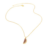 Fruit Strawberry Cherry Pendant Necklace Jewelry For Women
