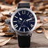 Foreign trade WISH explosion models selling brand men 5-needled automatic mechanical movement watches Mens derivative goods Black