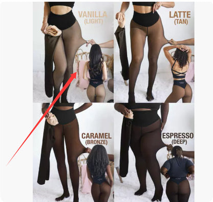 Single Stitch Sheer Leggings – Trendy Style