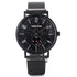 Wooden Dial Fashion Dimple Men And Women Watches Black