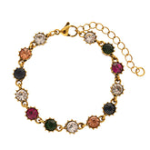 French Retro Colorful Elegant Jewelry For Women