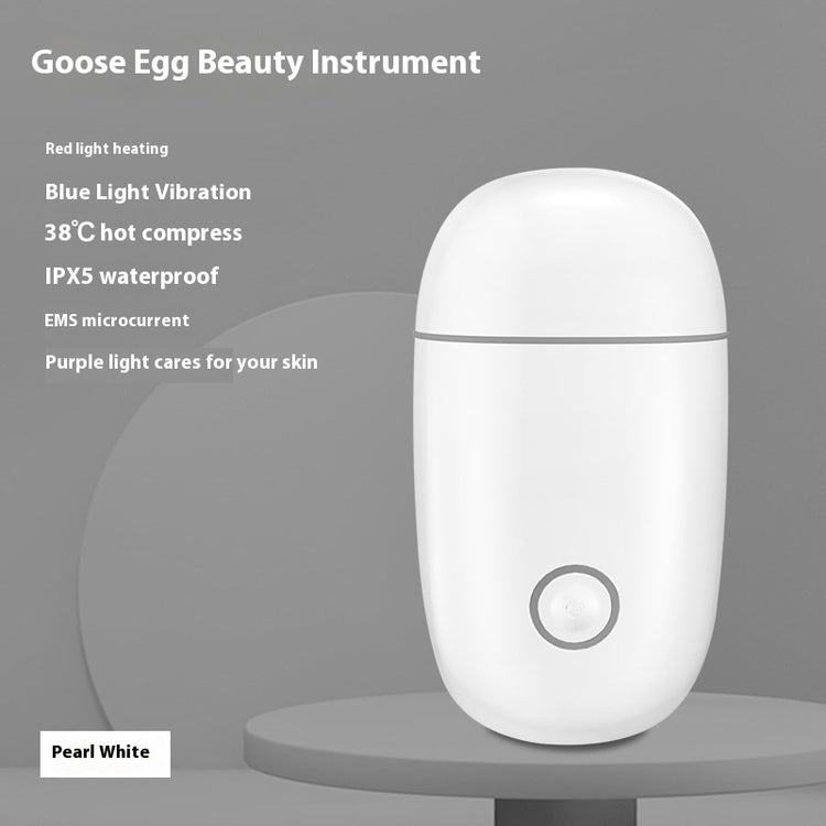 Photon Specific Skincare Introduction Device Massage Pearl White