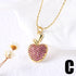 Fruit Strawberry Cherry Pendant Necklace Jewelry For Women C