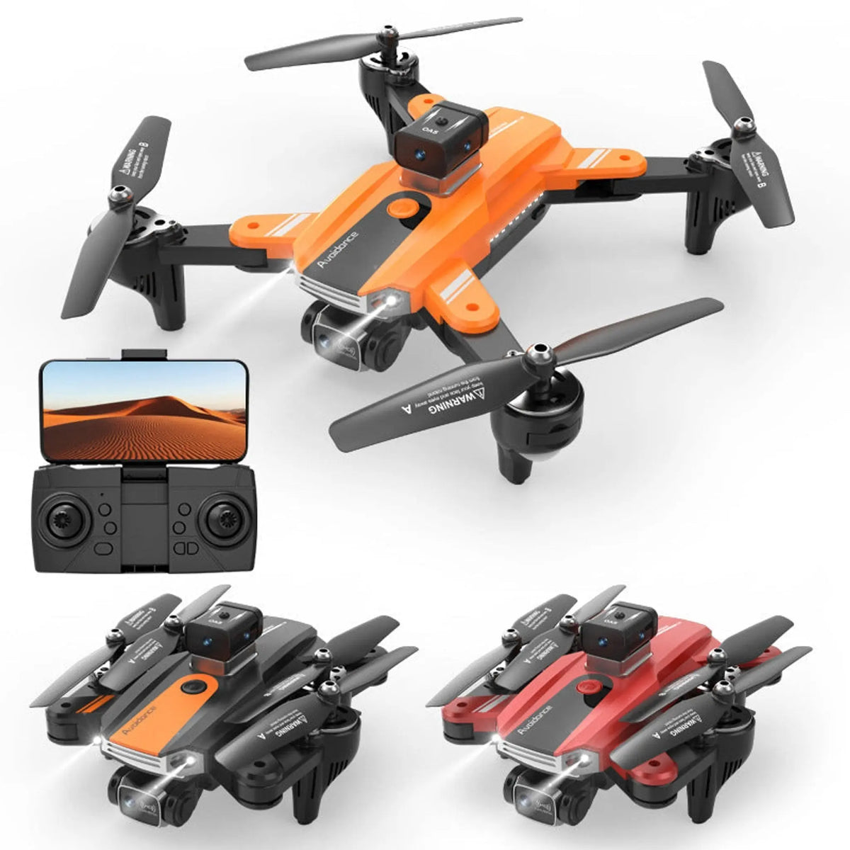 Enhanced product photo of Aerial photography drone with four-sided obstacle avoidance