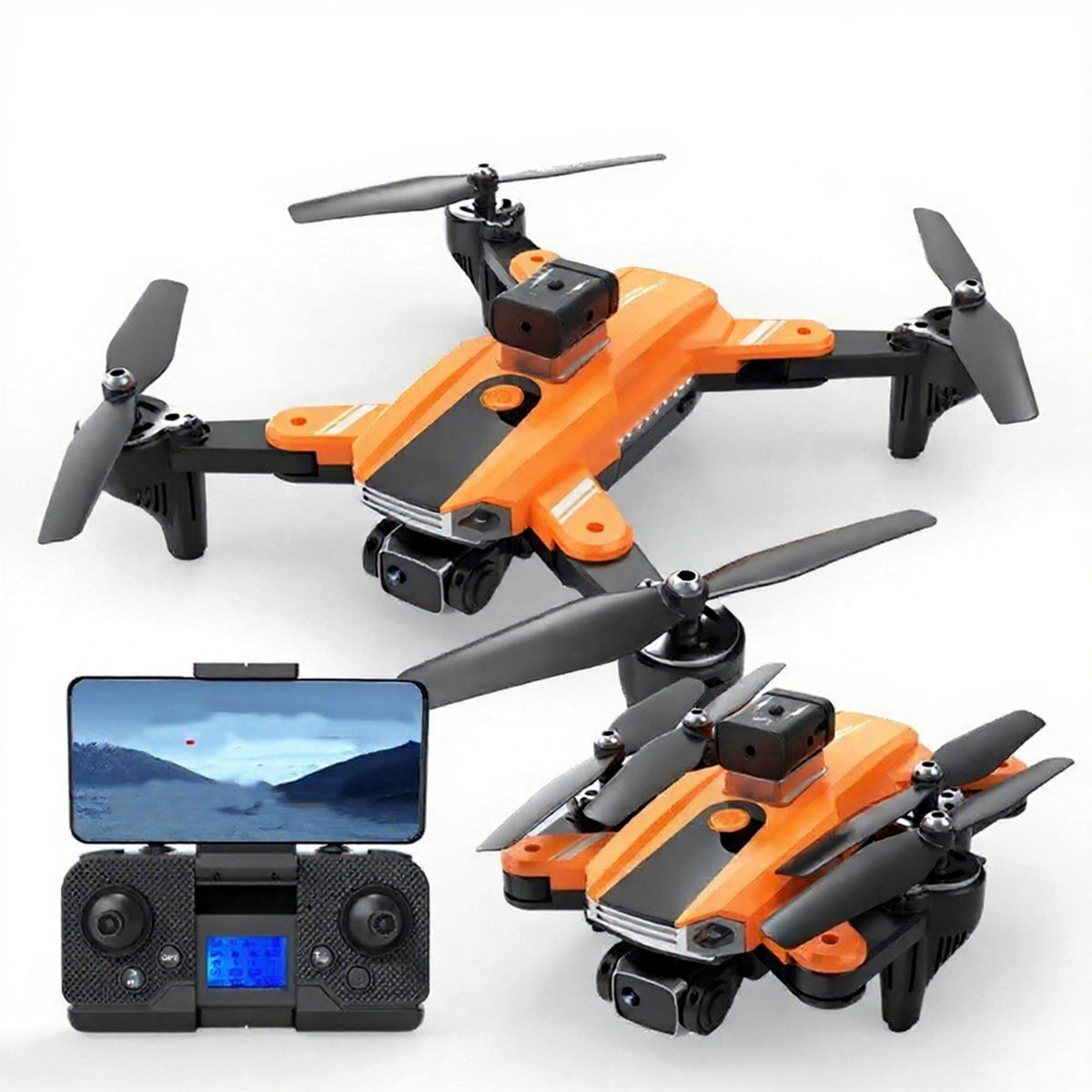 Enhanced product photo of Four-axis aerial photography drone with obstacle avoidance