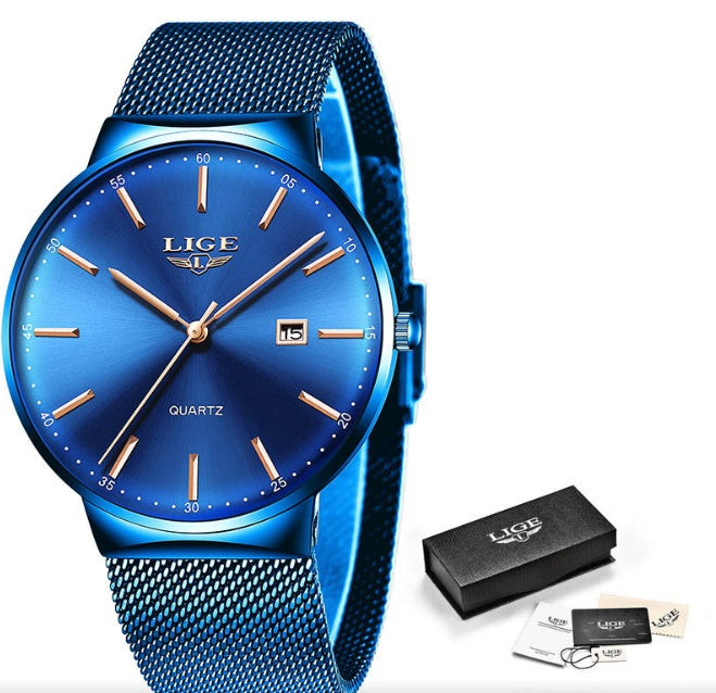 New Men Watches All blue
