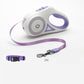 Retractable Dog Leash with Collar & Spotlight