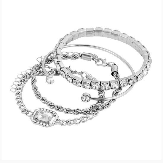 Bohemian Crystal Bracelet Set for Women