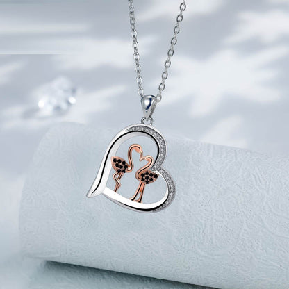 Jewelry Love Swan Love Necklace For Women - Esdeepee