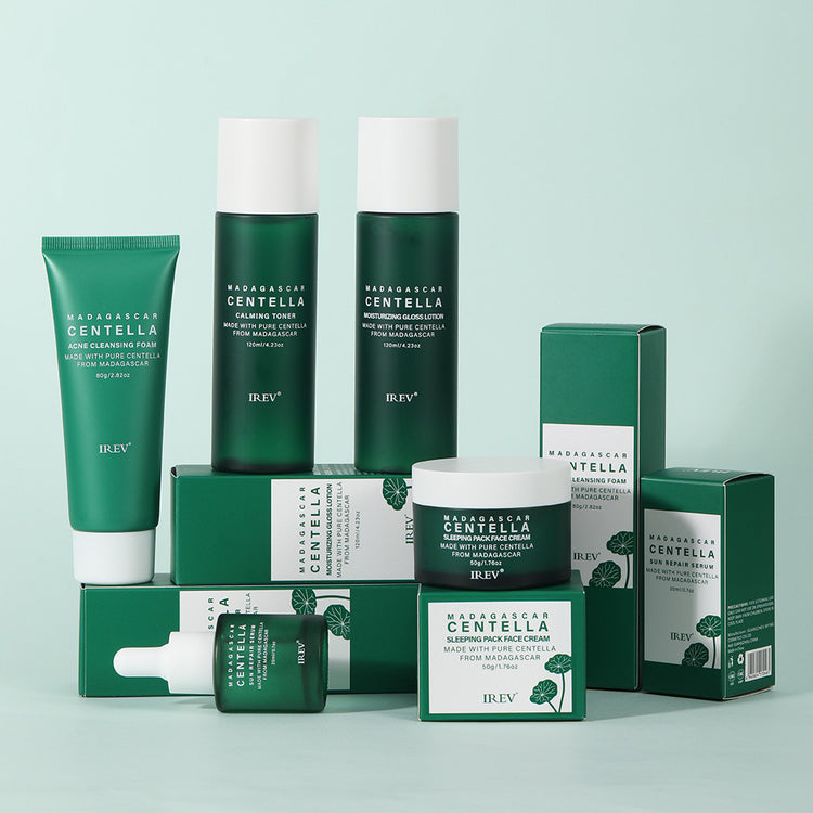 Snow Grass Set Combination Facial Skincare Cosmetics Centella Asiatica Combination