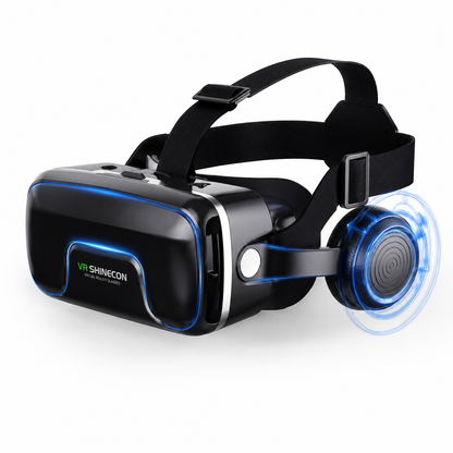VR headset with &
