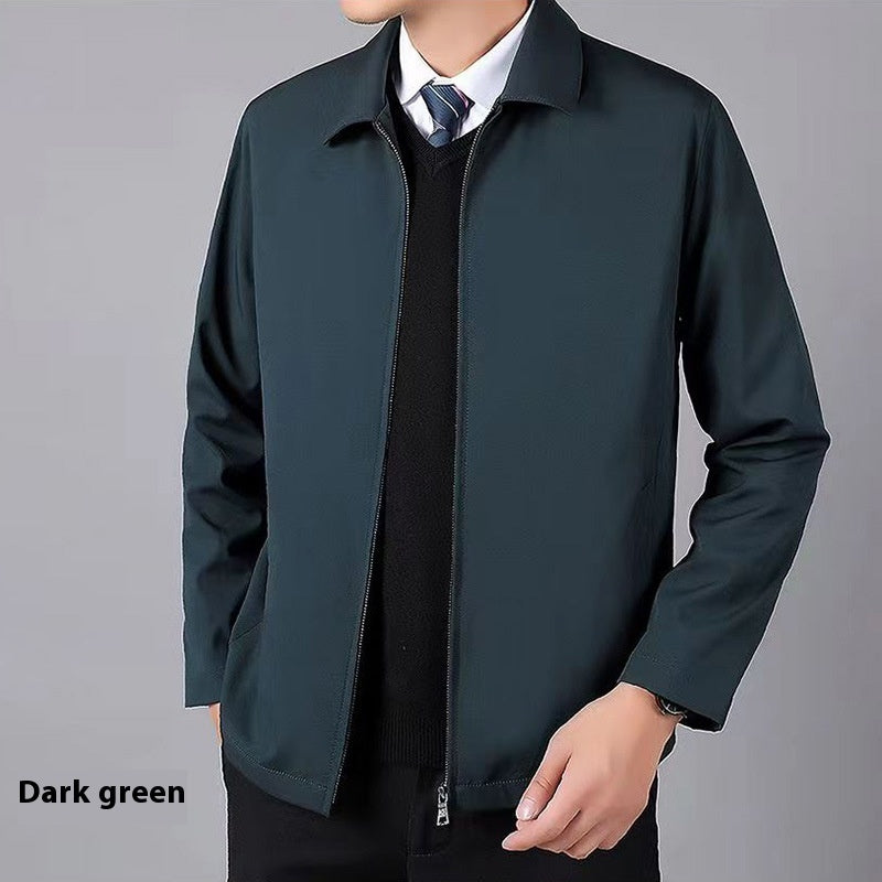 Lapel Business Middle-aged And Elderly Men&
