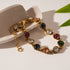 French Retro Colorful Elegant Jewelry For Women Color Bracelet