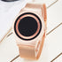Quartz watches for men and women Gold