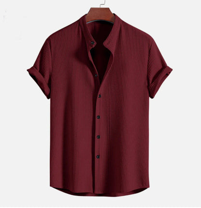 Men’s Short Sleeve Loose Summer Shirt