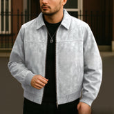 Vintage Brown Lapel Men&