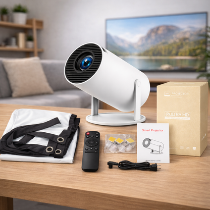 Portable HY300 Pro Projector For Movies