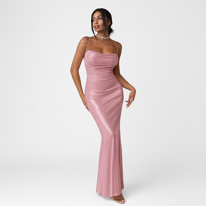 Elegant Slim Fit Camisole Dress for Women