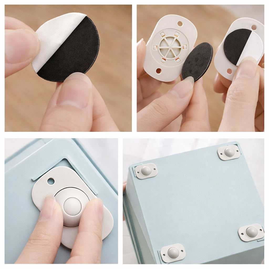 DIY Stealth 360° Sticky Caster Roller