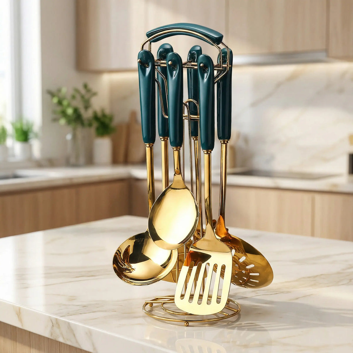 7-Piece Stainless Steel Kitchen Utensil Set Esdeepee